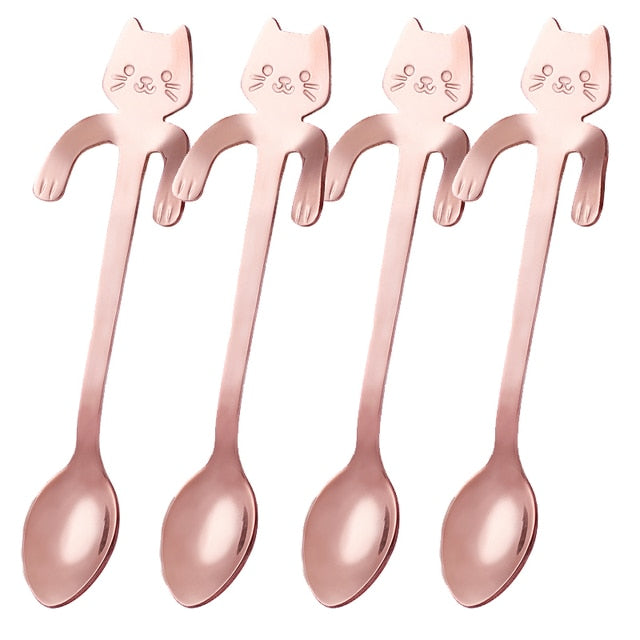 Cute Cat Coffee Spoon